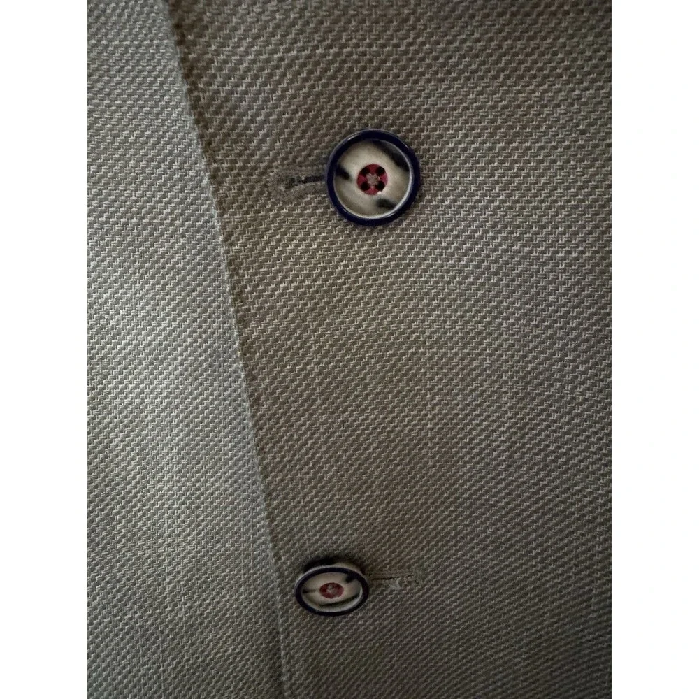 Tallia Men’s Size 42L Tan/Beige Two-Button Sport Coat Blazer Jacket